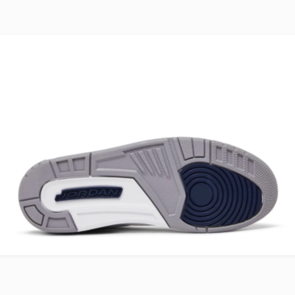 White & Navy Sneakers with Elephant-Print Overlays