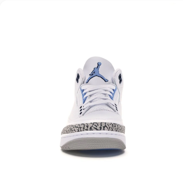 White & Light Blue Sneakers with Elephant-Print Overlays