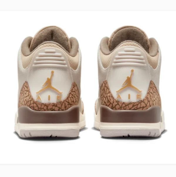 Cream & Tan Sneakers with Elephant-Print Overlays