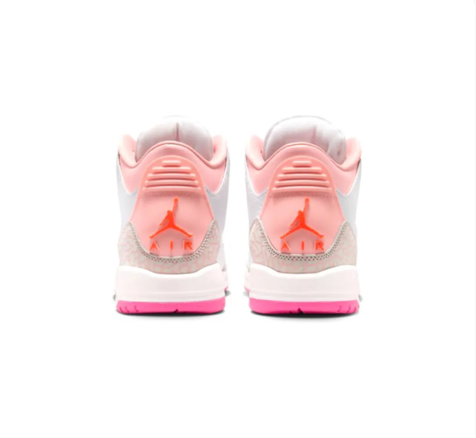 White & Pink Sneakers with Colorful Flower Lace Details