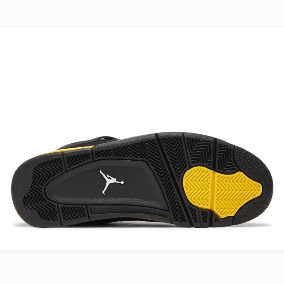 Black & Yellow Sneakers with Grid Panels & Dark Grey Lace Wings