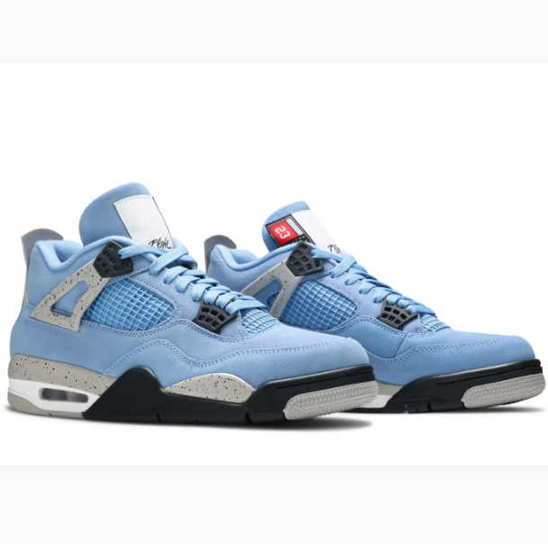 Light Blue Sneakers with Grey Speckled Accents & Black Eyelets