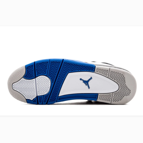 White & Blue Sneakers with Black Lace Wings & Grid Panels