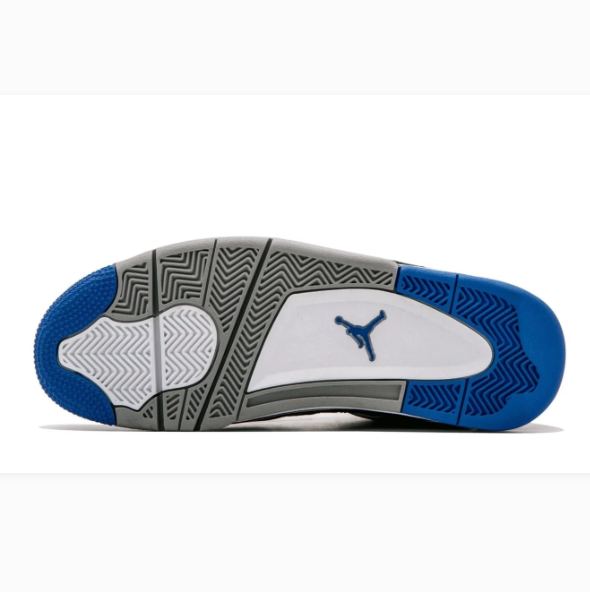 Black & Grey Sneakers with Blue Accents & Grid Panels