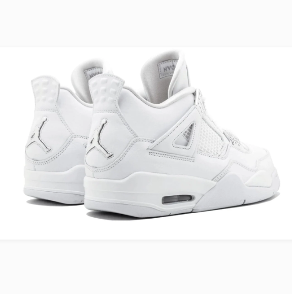 White Sneakers with Silver-Tone Eyelets & Tonal Grid Panels