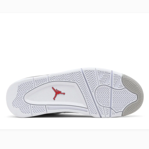 White Sneakers with Grey Speckled Accents & Red Tongue Graphics