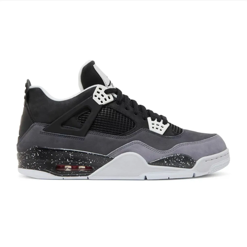Black & Grey Sneakers with White Eyelets & Speckled Midsoles