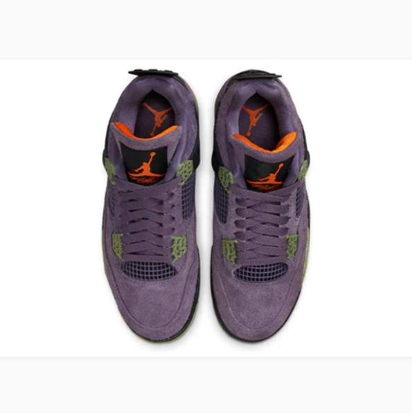 Muted Purple Sneakers with Olive Green Accents & Speckled Midsoles