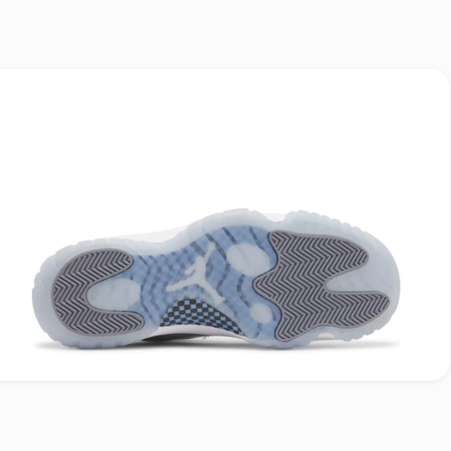 White & Grey Low-Top Sneakers with Glossy Overlays & Icy Blue Soles