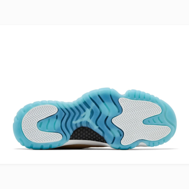 Tan High-Top Sneakers with White Laces & Turquoise Soles