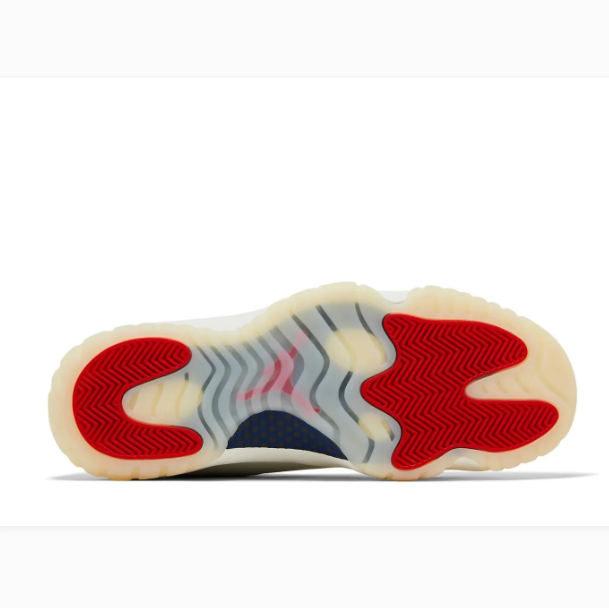 Cream High-Top Sneakers with Colorful Heel Accents & Red Tread