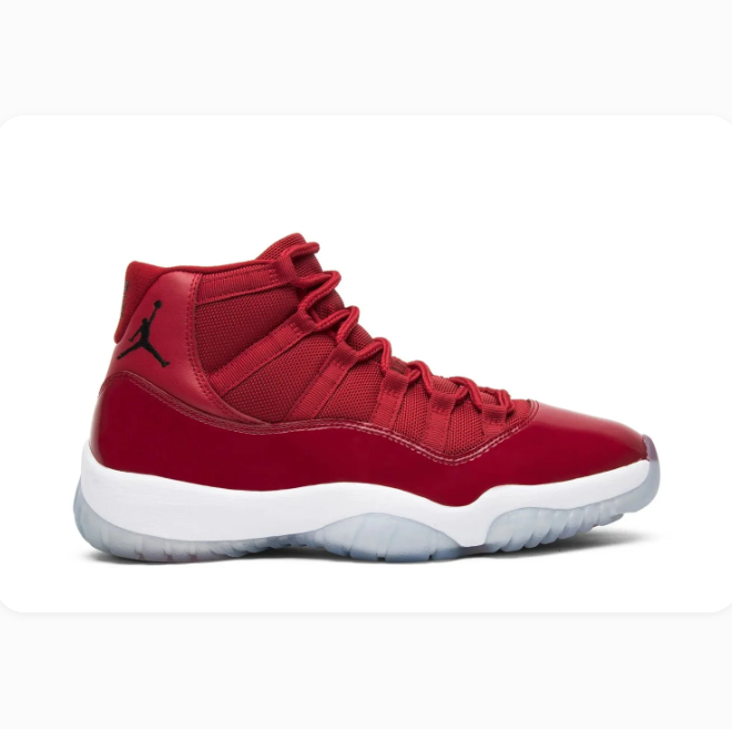Red High-Top Sneakers with Glossy Overlays & Icy Blue Soles